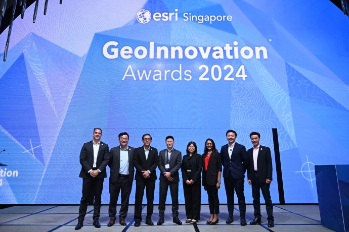 Group photo at GeoInnovation Awards