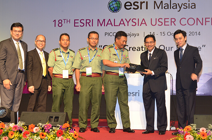 JUPEM recognised internationally for innovative use of mapping technology