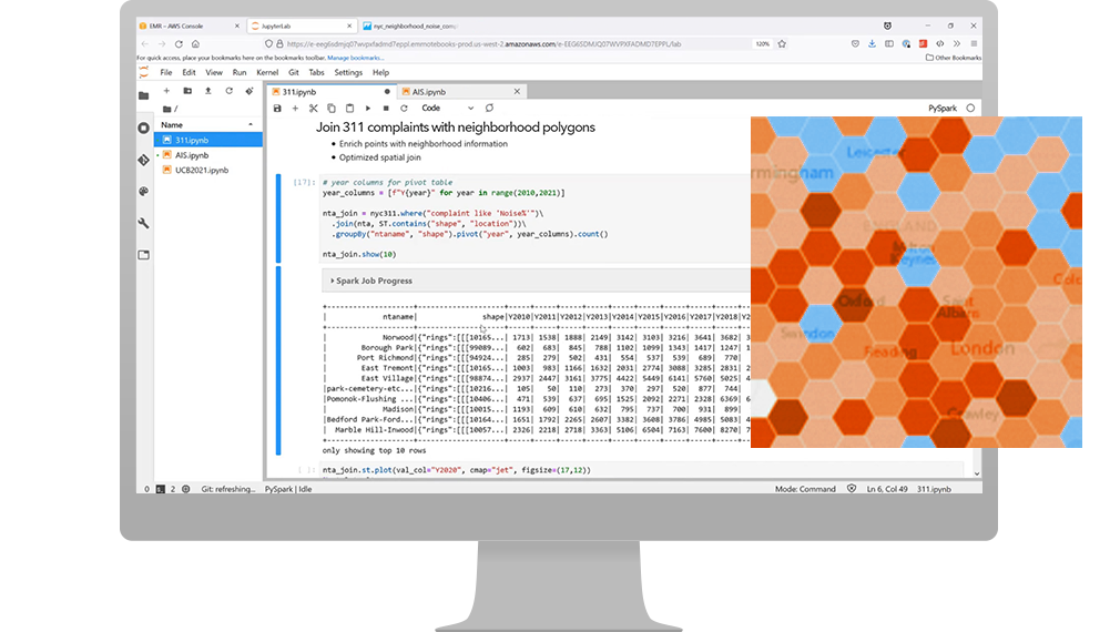 ArcGIS GeoAnalytics Server - how it works