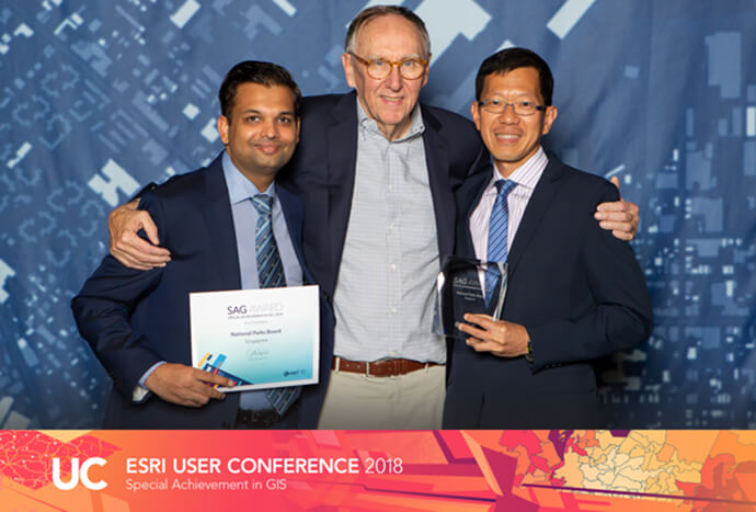 NParks and PUB receive Special Achievement in GIS (SAG) award | Esri ...