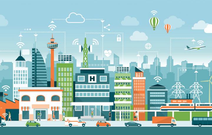 smart city homepage card
