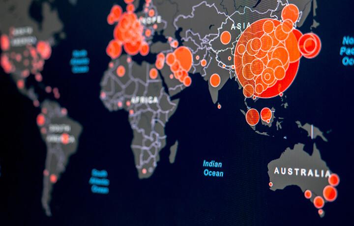 In maps: The pace of the novel coronavirus spread homepage card