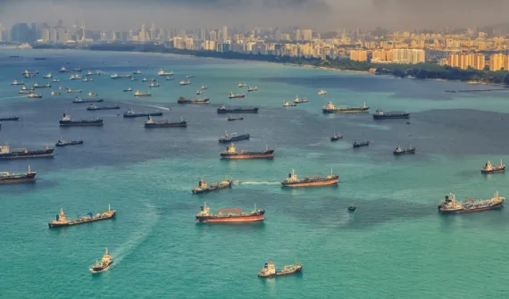 Singapore Port 