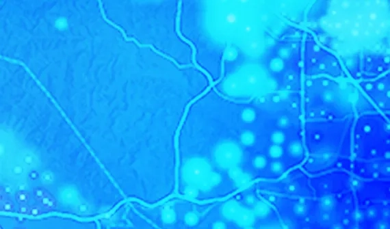 Managing geospatial data web card